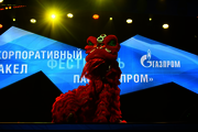 Китайский лев на «Вечере дружбы» в рамках корпоративного фестиваля «Факел»