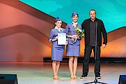 Член жюри Сергей Коргинов и народный коллектив современного танца «Перекресток»,  Газпром трансгаз Москва, 3 место в номинации «Хореография эстрадная»