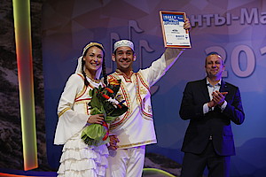 Церемония награждения фестиваля «Ханты-Мансийск 2014»