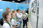 Просмотр своих работ участниками фестиваля