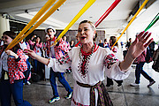 Встреча делегаций в аэропорту