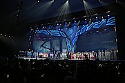 Церемония закрытия фестиваля «Факел» в Белгороде